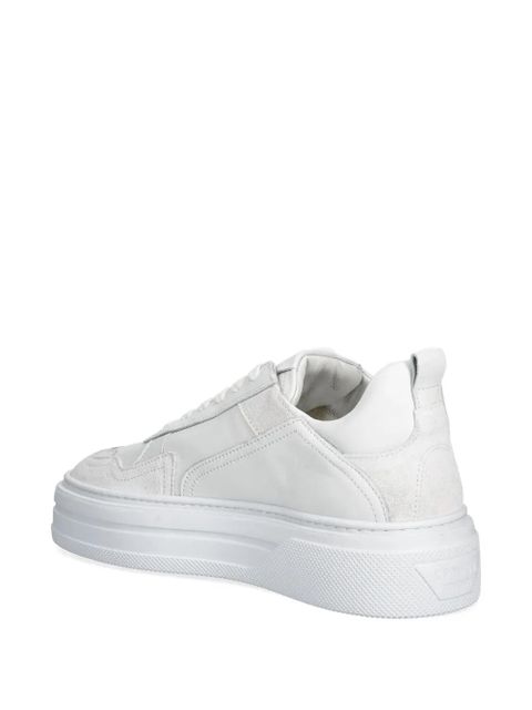 Copenhagen panelled leather sneakers - White