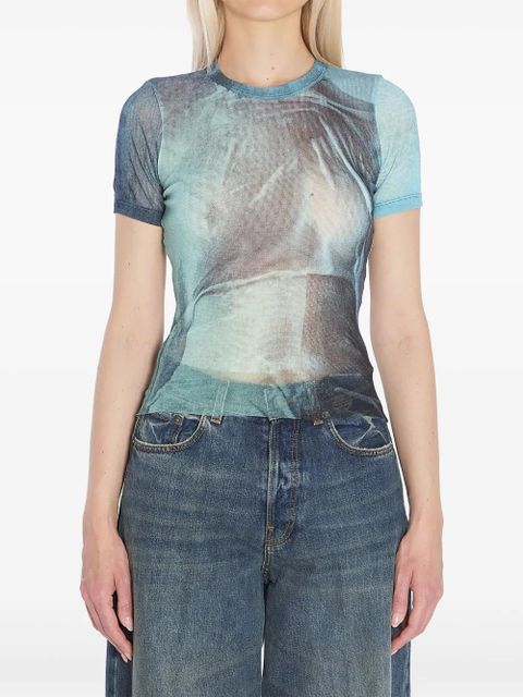 Jean Paul Gaultier Water Baby T-shirt - Blue - zdjęcie produktu nr 1