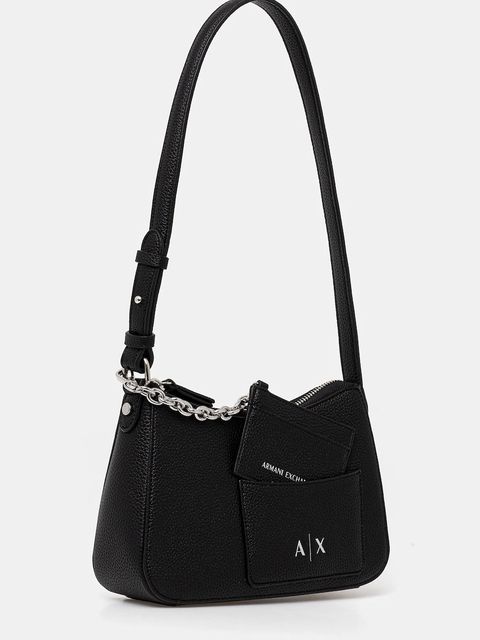 Armani Exchange torebka kolor czarny XW001571 AF15625 - zdjęcie produktu nr 2