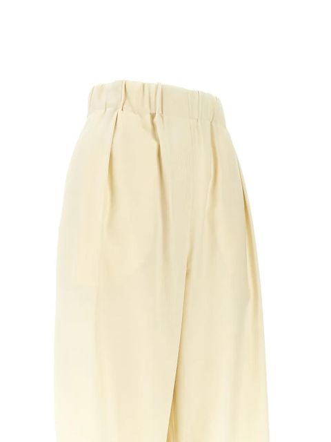 Jil Sander pleated elasticated trousers - Neutrals - zdjęcie produktu nr 2