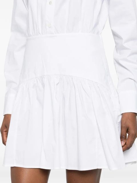 STAUD Rocco mini dress - White