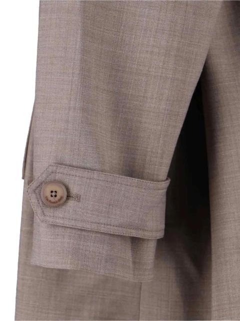 The Frankie Shop Bleecker belted trench coat - Neutrals