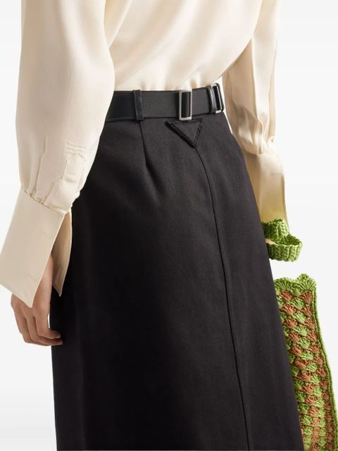 Prada cotton skirt - Black
