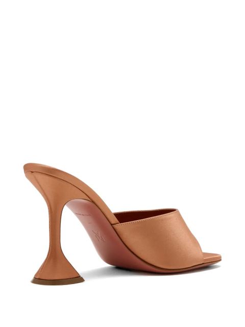 Amina Muaddi 95mm Lupita mules - Neutrals