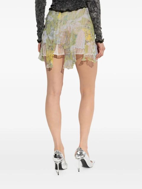 Diesel M-Atreius mini skirt - Green