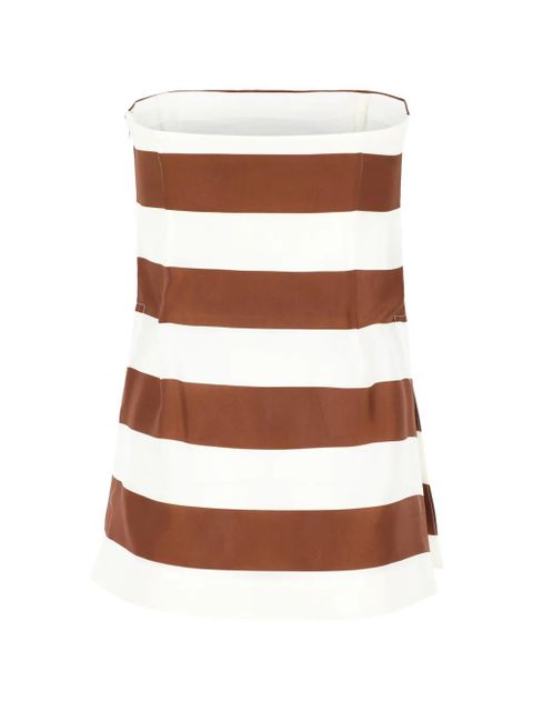 Cult Gaia striped strapless top - White - zdjęcie produktu nr 2