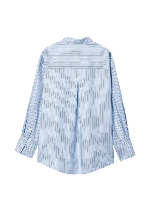 TOTEME striped silk shirt - Blue - zdjęcie produktu nr 2