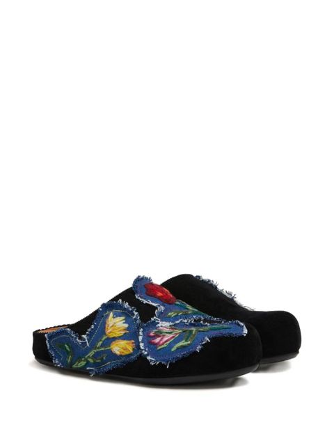 Marni floral-print sandals - Black - zdjęcie produktu nr 2