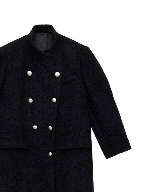 ISABEL MARANT Giusa double-breasted coat - Black - zdjęcie produktu nr 2