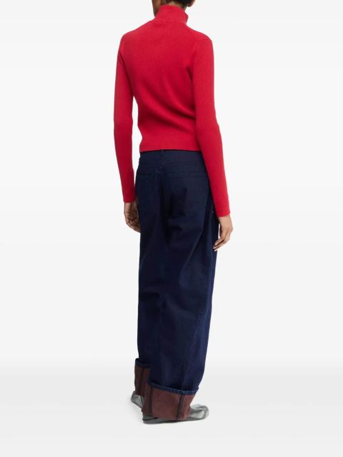 JW Anderson zip-up cardigan - Red