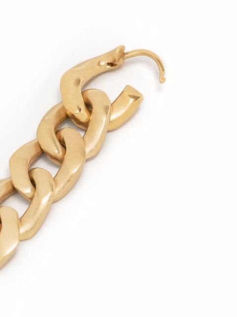 Maison Margiela curb-chain drop earrings - Gold