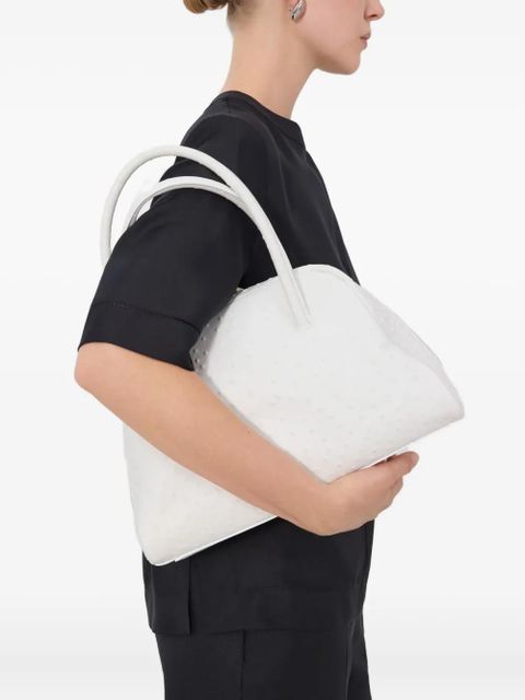 LouLou de Saison Atha leather shoulder bag - White - zdjęcie produktu nr 2