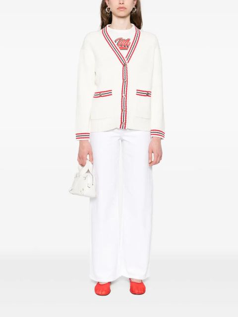 Maje embroidered cardigan - White - zdjęcie produktu nr 2