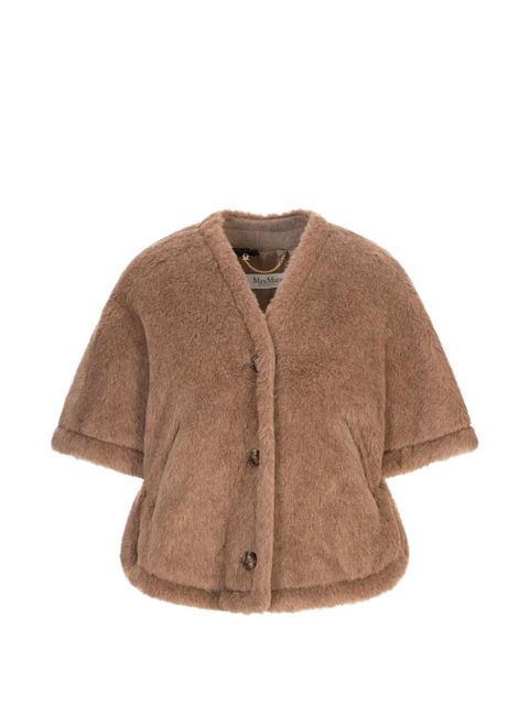 Max Mara Fiorire4 short sleeve cape - Brown - zdjęcie produktu nr 1