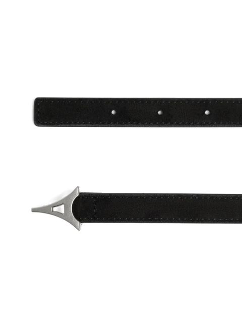 Manière De Voir Leonie Eiffel suede belt - Black - zdjęcie produktu nr 2