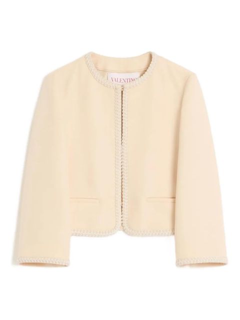 Valentino Garavani Crepe Couture jacket - Neutrals