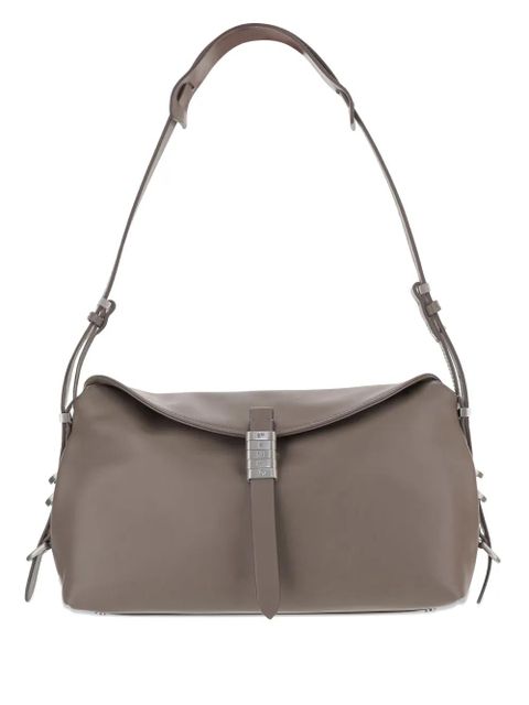 PINKO flap-closure leather shoulder bag - Grey - zdjęcie produktu nr 1