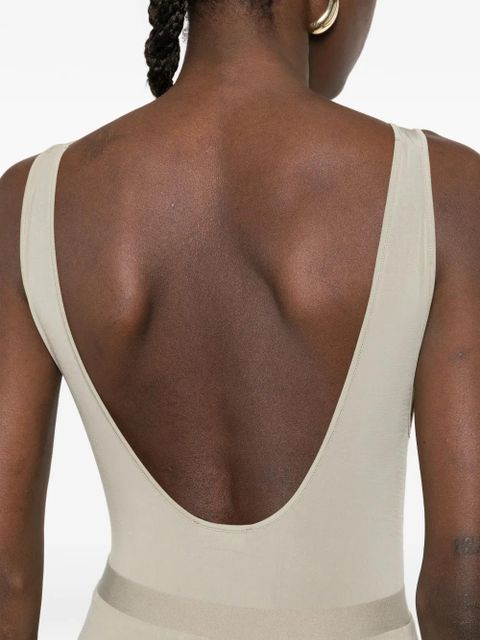 WARDROBE.NYC sheer tank bodysuit - Neutrals