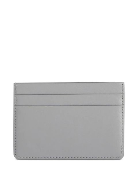 Jil Sander leather card holder - Grey