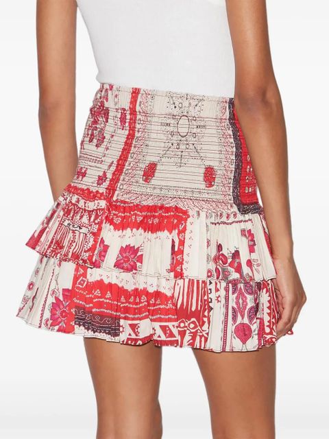MARANT ÉTOILE Naomi mini skirt - Red