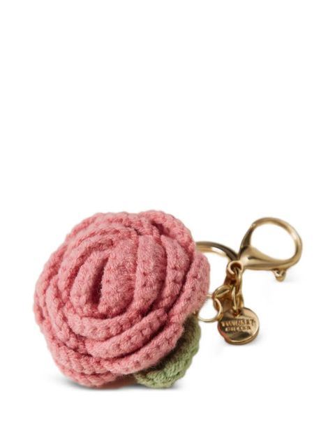 TWINSET rose-detail keychain - Pink - zdjęcie produktu nr 2