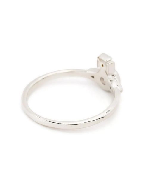 Vivienne Westwood London Orb ring - White
