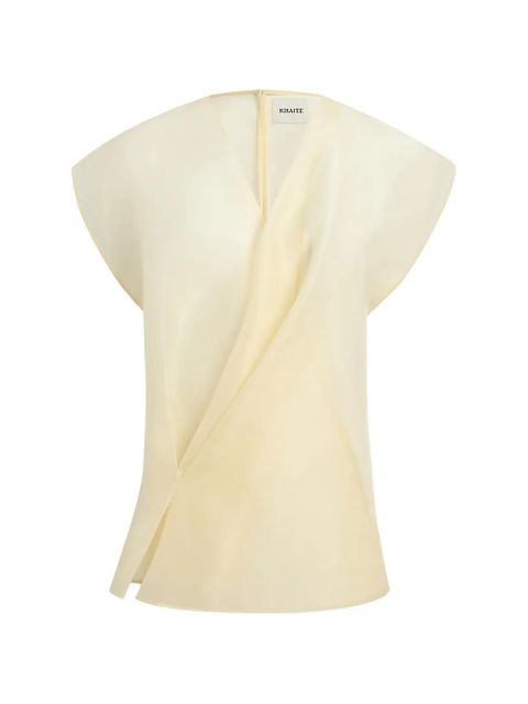 KHAITE Mer top - Neutrals - zdjęcie produktu nr 1