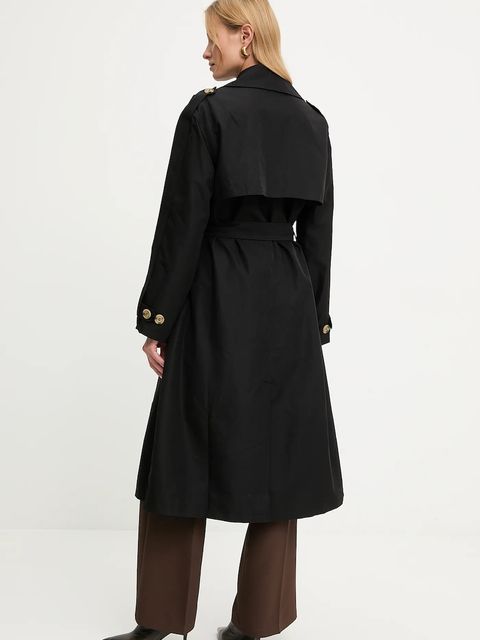 Answear.LAB płaszcz bawełniany kolor czarny - zdjęcie produktu nr 2