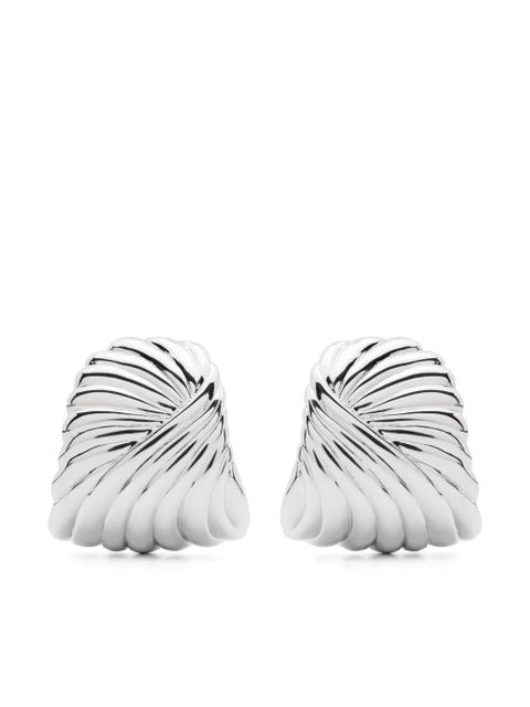 Missoma Ripple stud earrings - Silver - zdjęcie produktu nr 1
