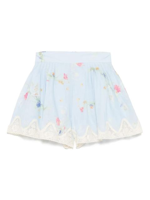 ZIMMERMANN Lucky shorts - Blue - zdjęcie produktu nr 1