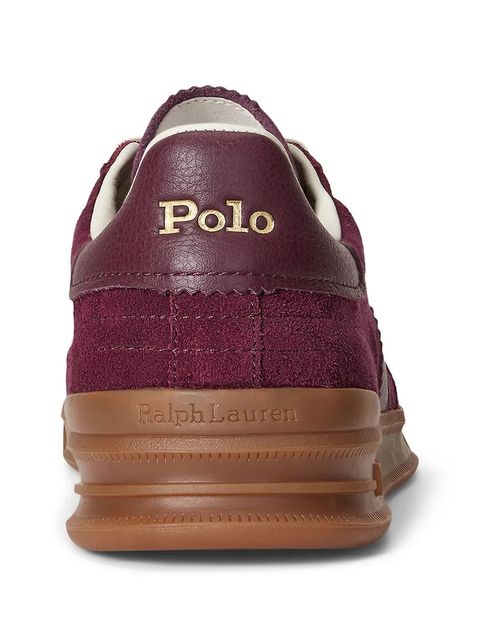 Polo Ralph Lauren sneakersy zamszowe Hrt Aera Pp kolor bordowy 809973707003