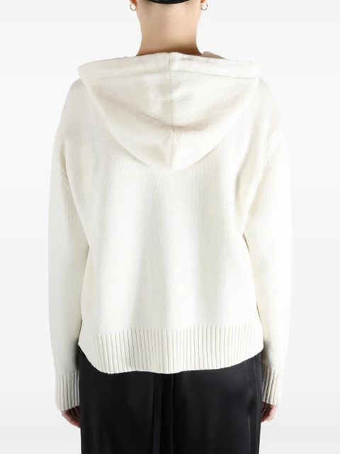 Givenchy hooded full-zip cardigan - Neutrals - zdjęcie produktu nr 1