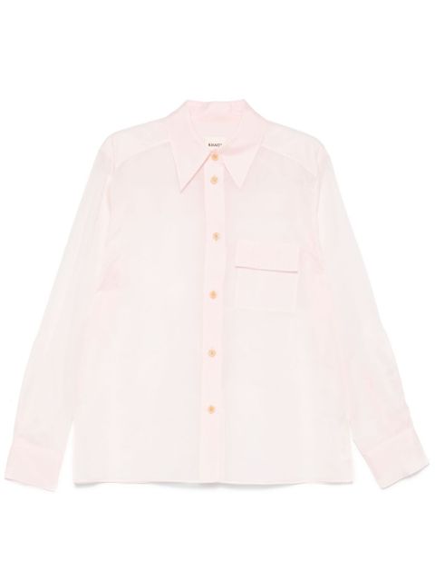 KHAITE Yatty shirt - Pink - zdjęcie produktu nr 1