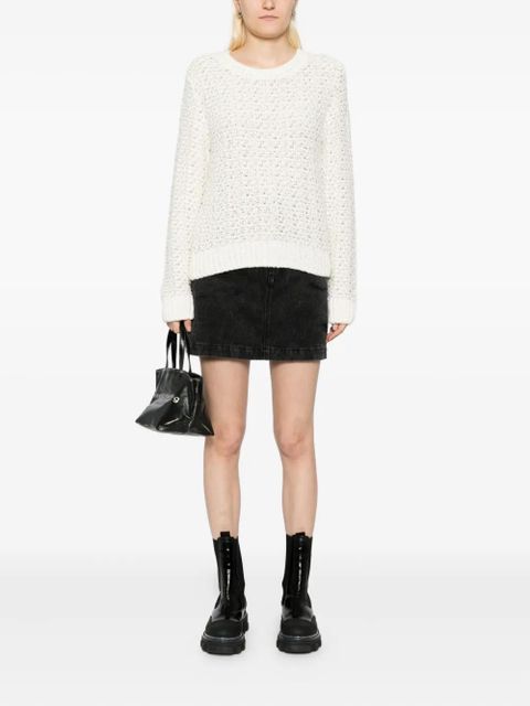 Moncler long-sleeved crew neck sweatshirt - Neutrals - zdjęcie produktu nr 2