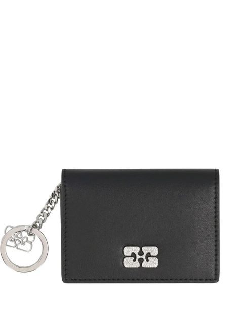 GANNI Bou card holder - Black