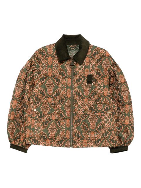 Barbour x Farm Rio Luisa quilted jacket - Green - zdjęcie produktu nr 1