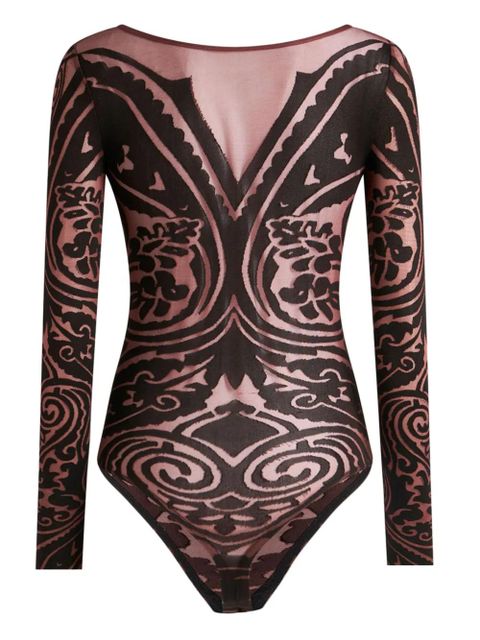 ETRO paisley-print bodysuit - Pink - zdjęcie produktu nr 2