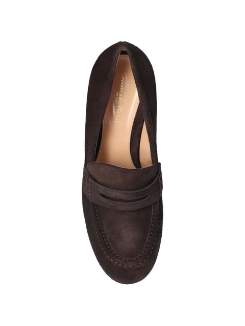 Gianvito Rossi loafer-style platform pumps - Brown