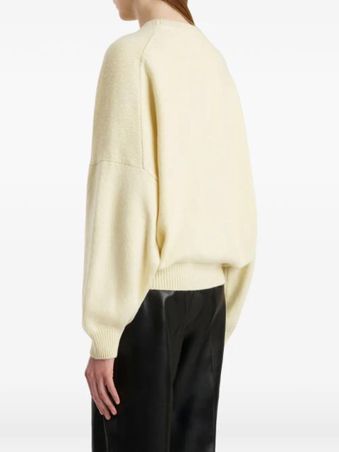 KHAITE Margaux sweater - Yellow