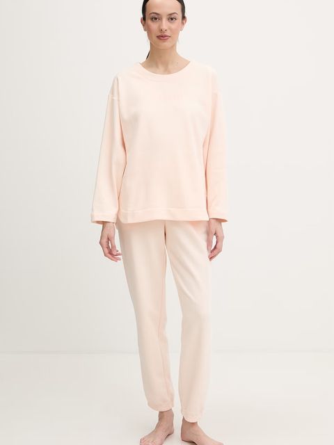 United Colors of Benetton longsleeve piżamowy damski z bawełną - zdjęcie produktu nr 1