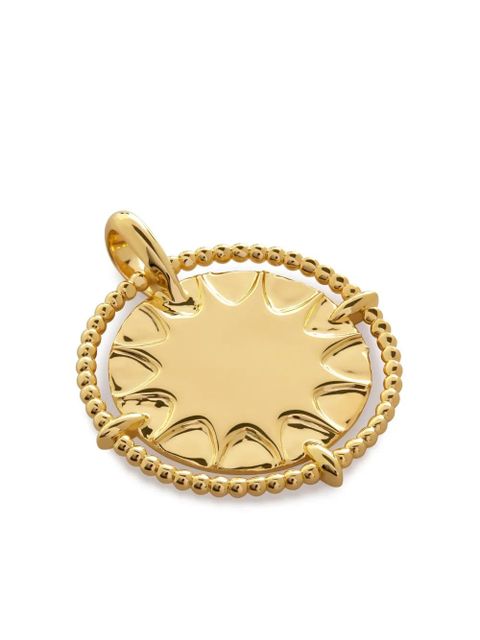 Monica Vinader Talisman sun pendant - Gold - zdjęcie produktu nr 1