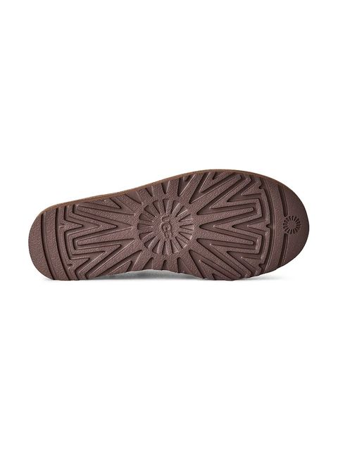 UGG kapcie zamszowe Classic Micro kolor brązowy 1173891.RYK