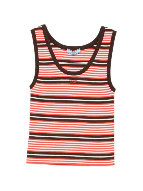 Prada striped top - Red - zdjęcie produktu nr 1