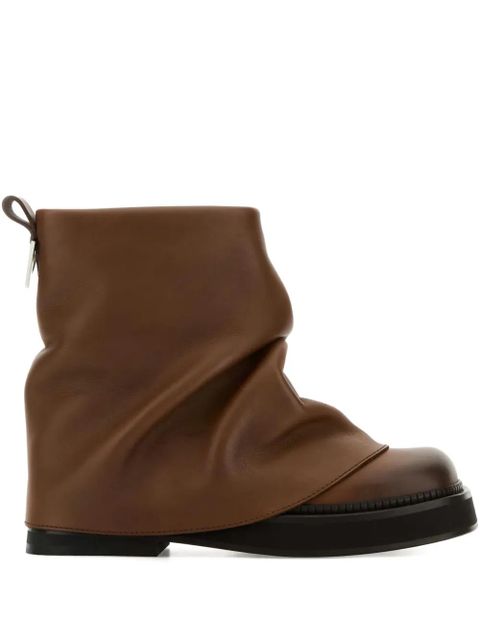 The Attico Mini Robin ankle boots - Brown - zdjęcie produktu nr 1