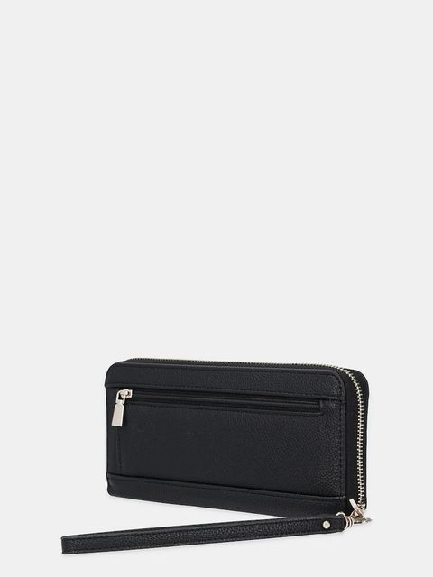 Guess portfel CALEBRA damski kolor czarny SWBG95 36146