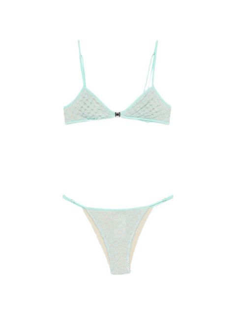 Missoni metallic-effect bikini - Blue - zdjęcie produktu nr 1