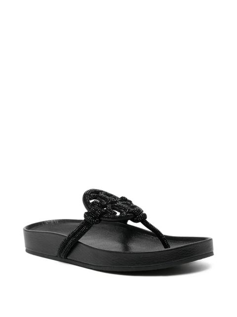 Tory Burch embellished sandals - Black - zdjęcie produktu nr 2