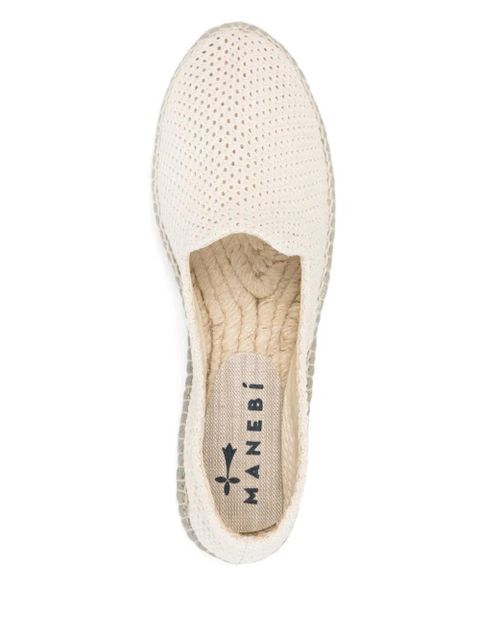 Manebi crochet espadrilles - Neutrals - zdjęcie produktu nr 2