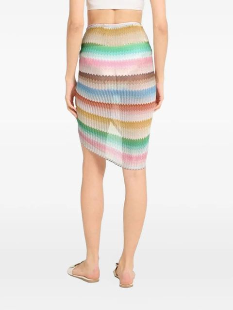 Missoni twisted pareo - White