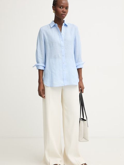 Weekend Max Mara koszula damska lniana WERNER - zdjęcie produktu nr 1